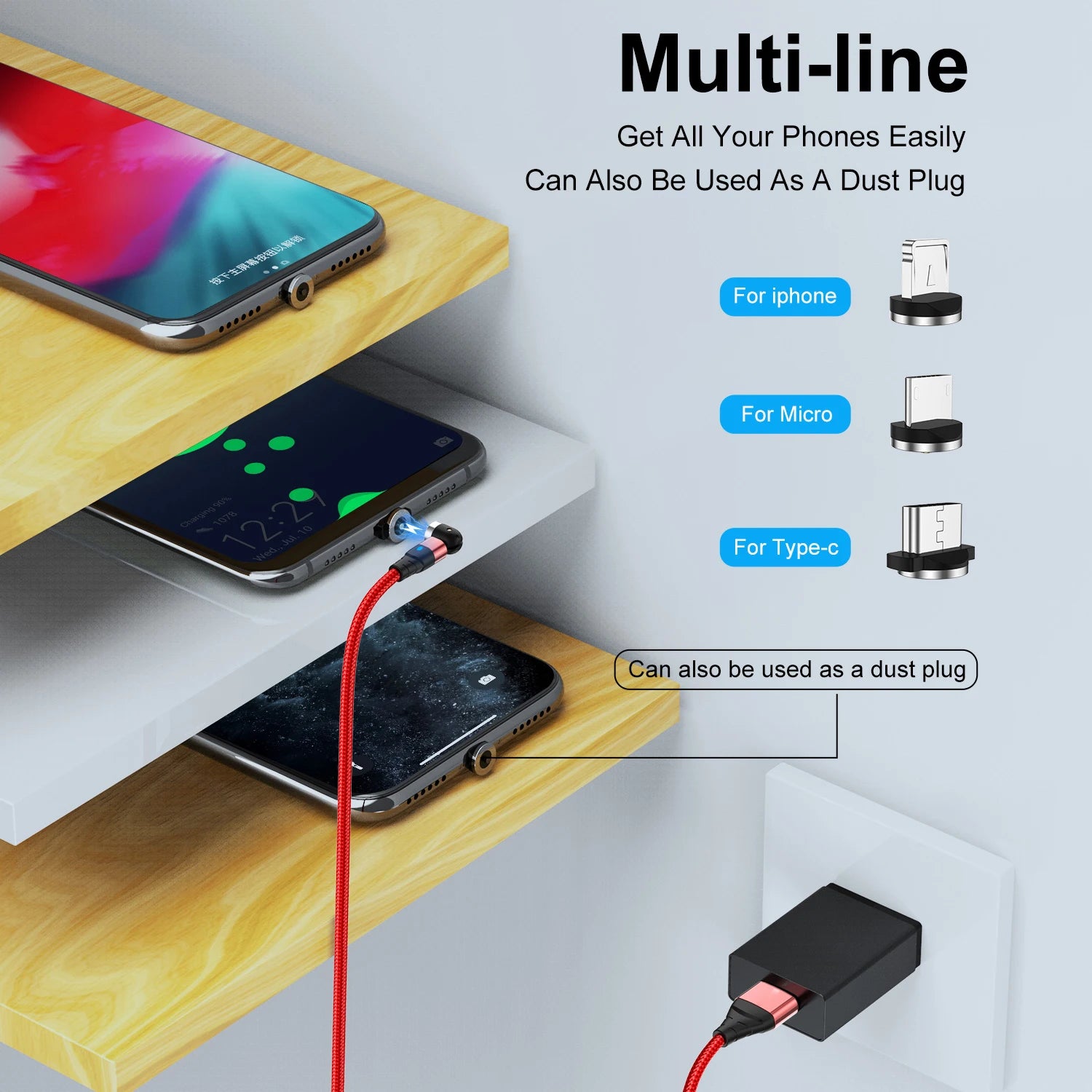 MagCharge 540 – Rotating Magnetic Fast Charger ⚡🔄🔌